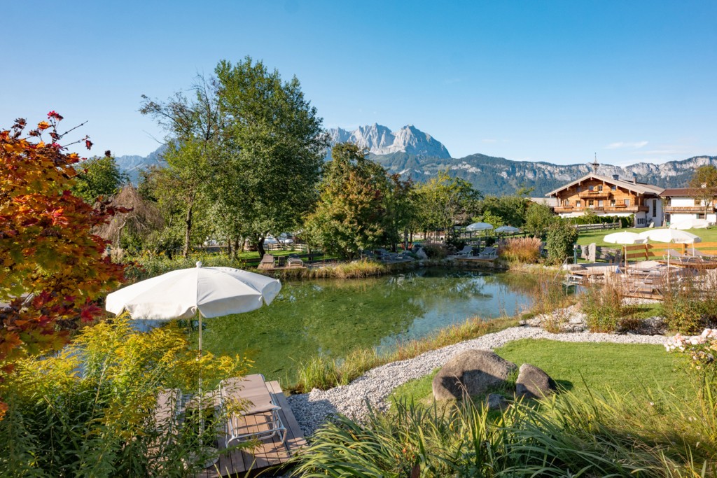 Schwimmteich in Oberndorf in Tirol