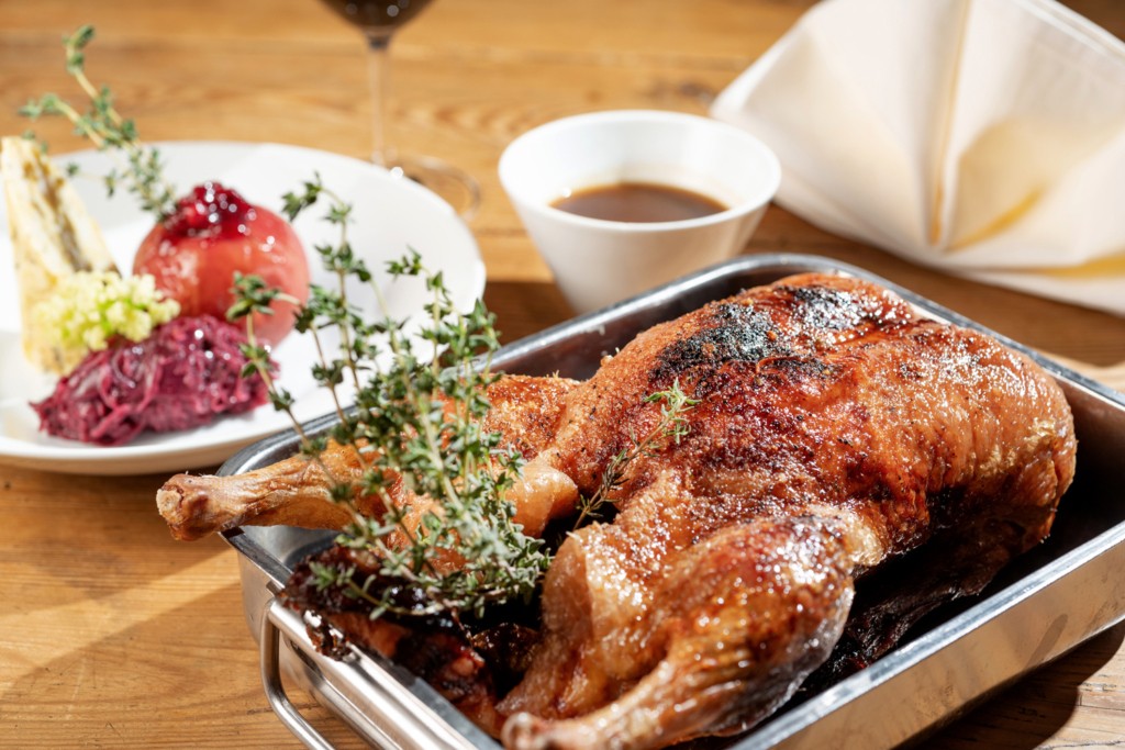 Restaurant Oberndorf Menü mit Ente